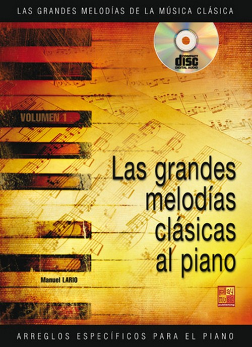 Las grandes melodías clásicas al piano. 9788850724840