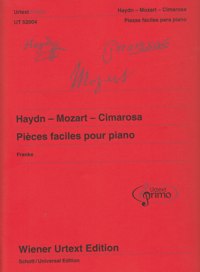 Piezas fáciles para piano con consejos para su estudio, vol. 2: Haydn, Mozart, Cimarosa