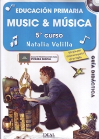 Music & Música, vol. 5 (Profesor). Educación primaria + CD. 9788438712054