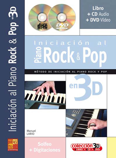 Iniciación al piano rock & pop en 3D