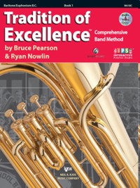 Tradition of Excellence, Baritone / Euphonium B.C., Book 1. 9780849770647