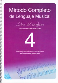 Método completo de lenguaje musical 4. Libro del profesor