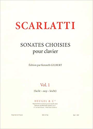 Sonates choisies pour clavier, vol. 1 (facile - easy - leicht)