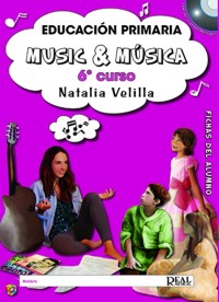 Music & Música, vol. 6 (Alumno). Educación primaria + DVD. 9788438712634
