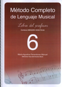 Método completo de lenguaje musical 6. Libro del profesor