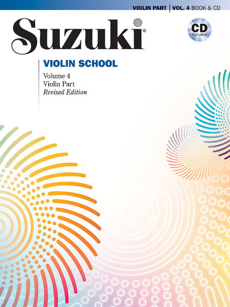 V. 4. Violin Part. Suzuki Violin School + CD. Revised Edition