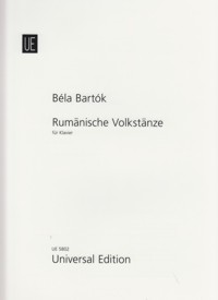 Rumänische Volkstanze, für Klavier = Roumanian Folk Dances, for Piano. 9783702410650