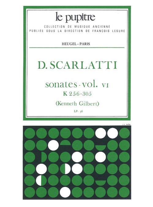 Oeuvres completes pour clavier, vol. 6: Sonates K256 a K305. 9790047324306