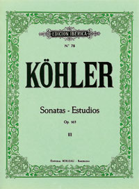 Sonatas-Estudios, op. 165, para piano, vol. III