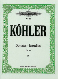 Sonatas-Estudios, op. 165, para piano, vol. IV