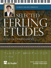 Selected Ferling Etudes for Alto Saxophone and Piano, Piano Accompaniment. 9789043129992