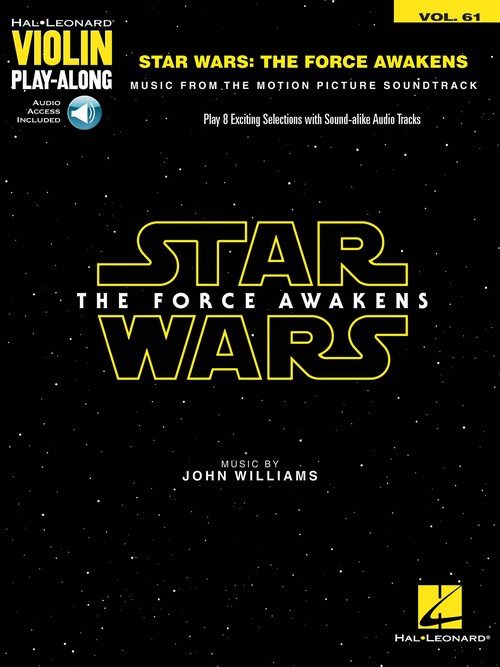 Violin Play-Along, vol. 61: Star Wars: The Force Awakens