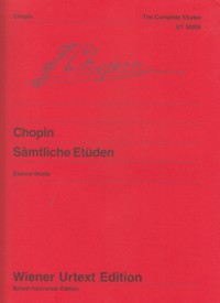 Complete Etudes op. 10, op.  25, Trois Nouvelles Etudes. Urtext. 9783850556330