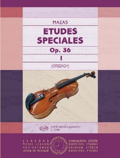 Études spéciales Op. 36. Vol. 1