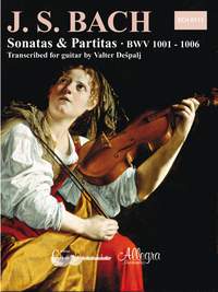 Sonatas & Partitas, BWV 1001-1006, Transcribed for Guitar. 9790204701117