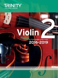 Violin Pieces, Grade 2, 2016?2019, Score & Part, for Trinity College London exams