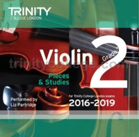Violin Grade 2, Examination Pieces 2016?2019, CD. Trinity Guildhall