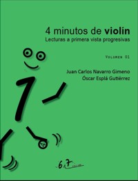 4 minutos de violín 01. Lecturas a primera vista progresivas