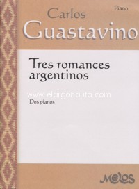 Tres romances argentinos, para dos pianos. 9790698822558