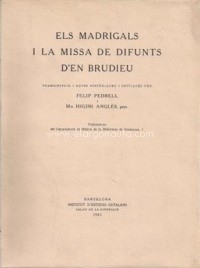 Els madrigals i la Missa de difunts d'En Brudieu