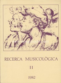 Recerca musicològica, II, 1982. 64186