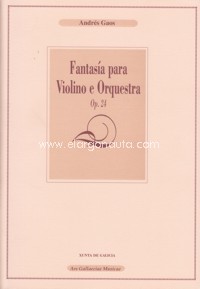 Fantasía para violino e orquestra, op. 24