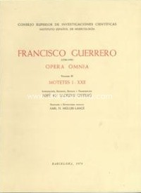Opera omnia, vol. III: Motetes I-XXII