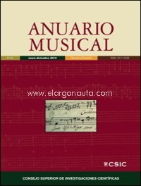 Anuario Musical, nº 70