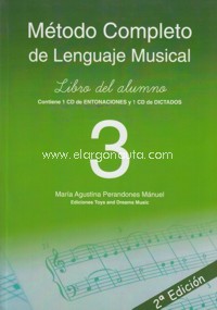 Método completo de lenguaje musical 3. Libro del alumno