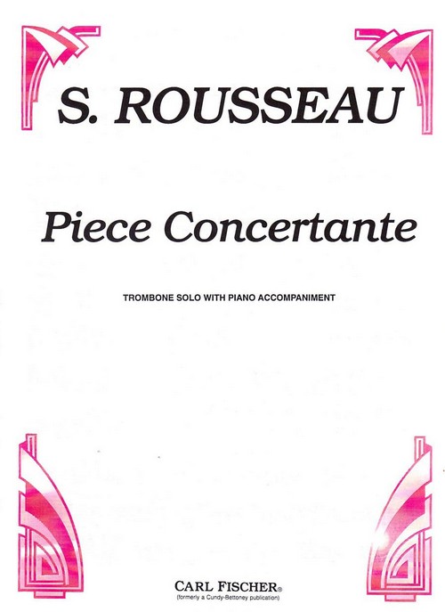Piece Concertante, for Trombone and Piano