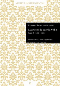 Cuartetos de cuerda, Vol. 6. Serie 6 L180-L183
