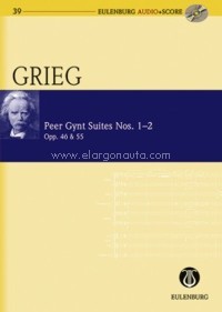 Peer Gynt Suites No. 1 op. 46, and No. 2, op. 55, Study Score + CD