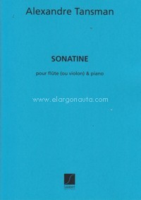 Sonatine pour flute (ou violon) et piano