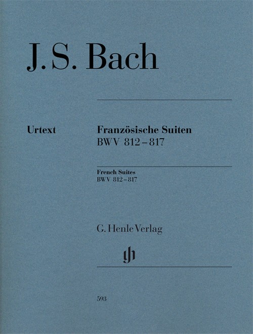 Französische Suiten, BWV 812-817, Klavier. Urtext
