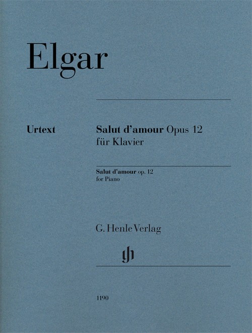 Salut d'amour op. 12, for piano