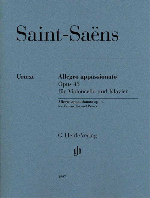 Allegro appassionato op. 43, for Violoncello and Piano