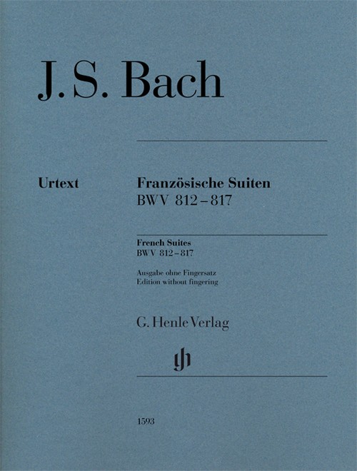 French Suites BWV 812-817 = Französische Suiten BWV 812-817