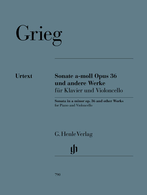 Sonata in A Minor Op. 36 and other Works for Piano and Violoncello = Sonate a-Moll op. 36 und andere Werke für Klavier und Violoncello