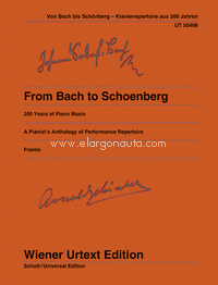 From Bach to Schoenberg