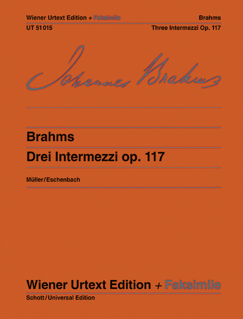 Three Intermezzi op. 117 = Drei Intermezzi op. 117