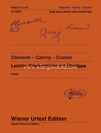 Easy Piano Pieces: Clementi - Czerny - Cramer, Band 6. 9783850557719