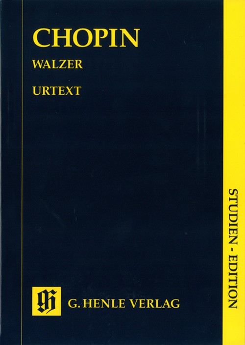 Waltzes, study score = Walzer, Studienpartitur