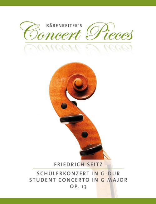 Schülerkonzert Nr. 2 G-Dur op. 13, piano reduction with solo part