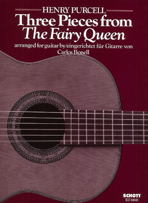 Three Pieces, from The Fairy Queen, guitar