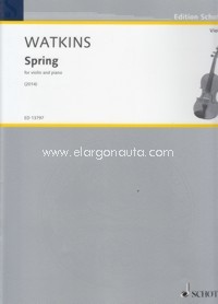 Spring, for violin and piano