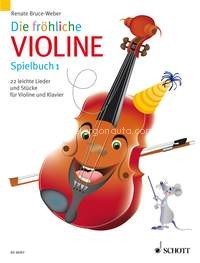 Die fröhliche Violine, Spielbuch 1, violin and piano, performance book