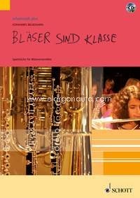 Bläser sind klasse, Arrangements für Bläserklassen und Bläserensembles, teacher's book with CD