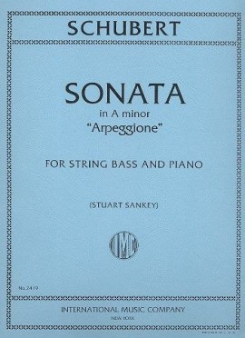 Sonata in A minor, Arpeggione, for String Bass and Piano