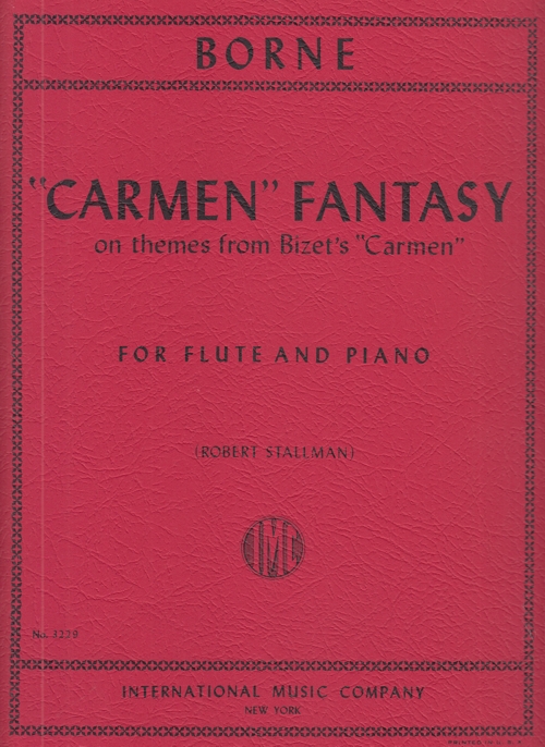 Carmen Fantasy, on thwemes from Bizet's "Carmen", for Flute and Piano
