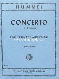 Concerto E flat major, for Trumpet and Piano